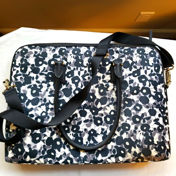 kate spade Handbags - Kate Spade Flower Nylon Laptop Bag